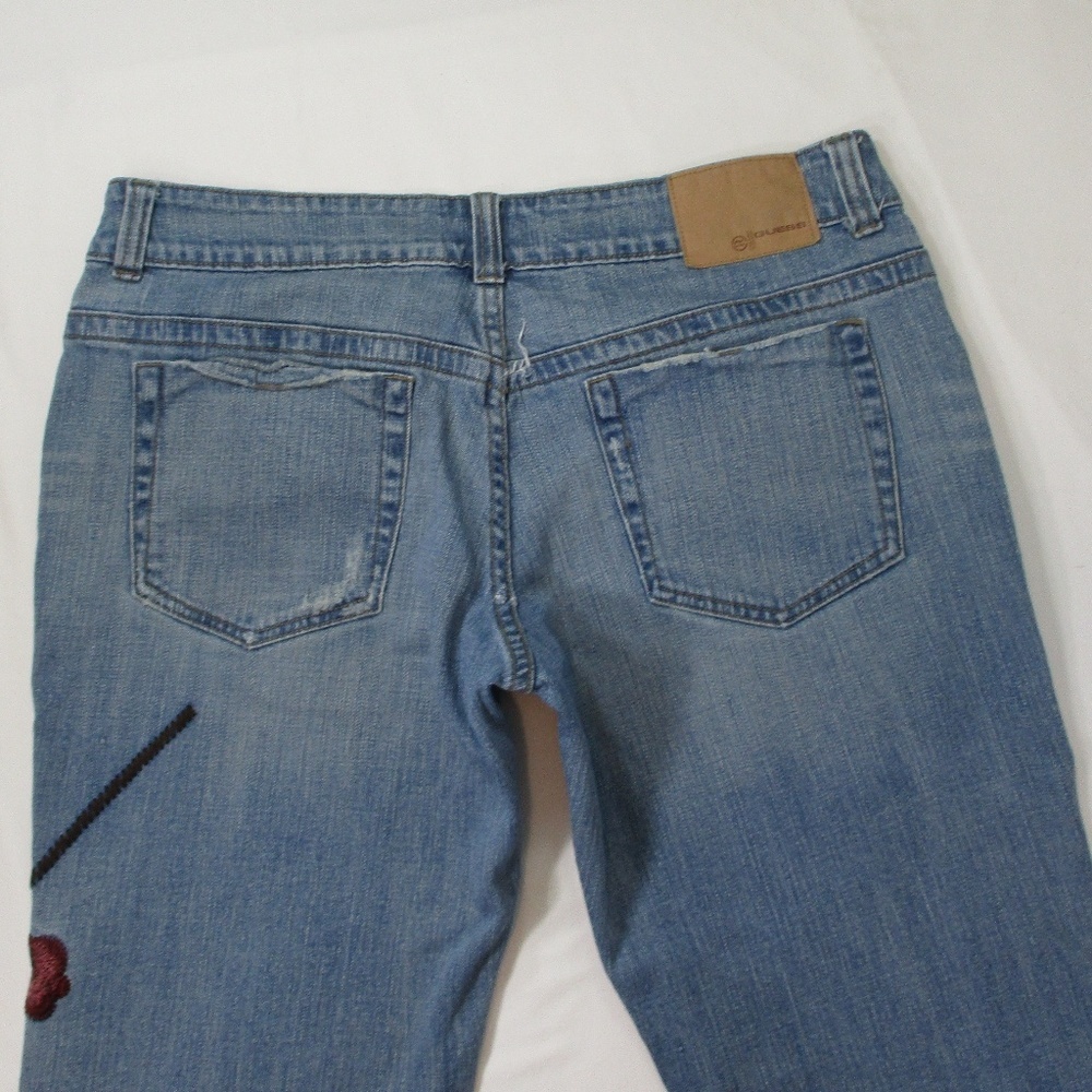 Guess Embroidered Jeans Size 31 #21 View 4